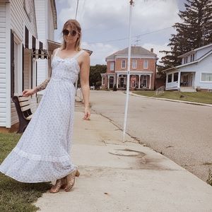 Vintage gunne sax maxi dress